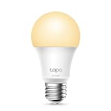 Tapo L510E smarte WLAN Glühbirne E27, dimmbar, kein Hub notwendig, kompatibel mit Alexa, Google...