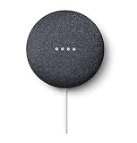 Google Nest Mini 2. Generation Kabelloser Bluetooth-Lautsprecher (Anthrazit)